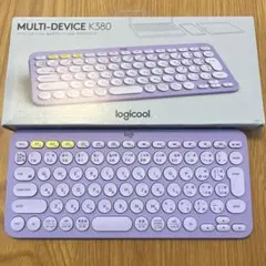 ロジクール ワイヤレスキーボード K380LV ラベンダー Bluetooth