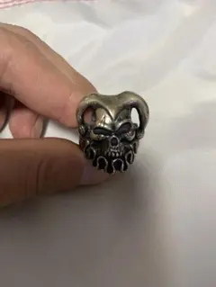 Alexander McQueen ツインスカルリング シルバー - メルカリ
