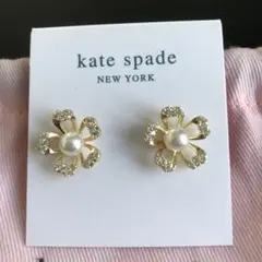 最後1点在庫kate spade 花形スタッドピアス