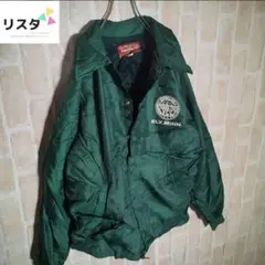 【訳あり】ヴィンテージ　ナイロンジャケット　緑　アメカジ