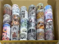 ②海外マステ　まとめ売り　コラージュ素材　おすそ分け　背景　人物