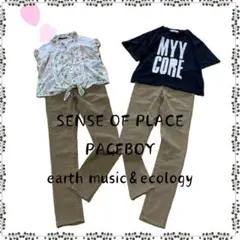 SENSE OF PLACE ページボーイ Tシャツ ブラウス まとめ売り