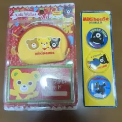 ミキハウス 財布 ダブルB 缶バッジ セット 説明文のサムネイル