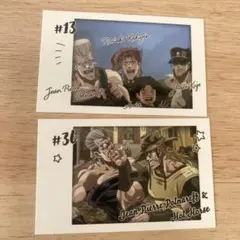 ジョジョの奇妙な冒険 キャラポトレ ポルナレフ　ホルホース　花京院　承太郎