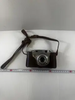 ジャンク品］ミノルタ-35 Model II二眼レフカメラ純正レザーケース付き
