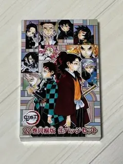 鬼滅の刃　22巻同梱版缶バッジセット