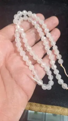 ローズクォーツ　　6ミリ　連材