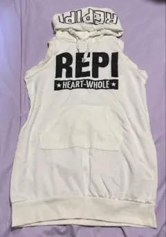 repipi armario ノースリーブ　白　ワンピース　XS