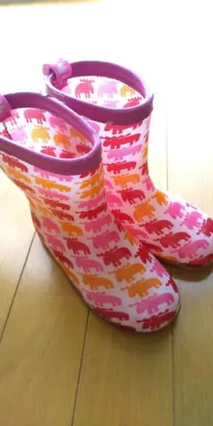 レインシューズ 長靴 18センチ MOZ モズ 匿名配送 レインブーツ