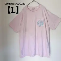 COMFORT COLORS ピンク Tシャツ L-G