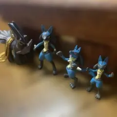 ポケモン ルカリオ・ディアルガ フィギュア4体セット