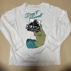 XLARGE Don't Front 長袖Tシャツ L ホワイト