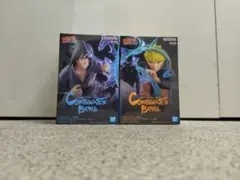 NARUTO-ナルト- 疾風伝　フィギュア2点　ナルト・サスケ