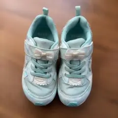 ゆいりママ様♡moonstar LUVRUSHスニーカーミントピンク18.5cm