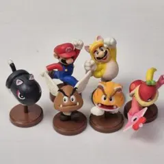スーパーマリオ 3Dワールド チョコエッグ フィギュア 6個