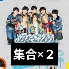 B&ZAI 集合 ステッカー