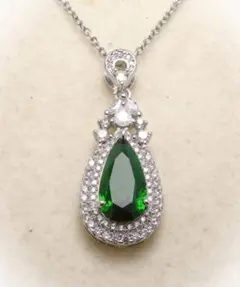 至高の逸品★英国アンティーク 　トルマリンデザイン　ネックレス★