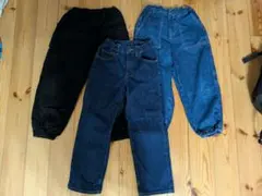 UNIQLO キッズパンツ3点セット 130