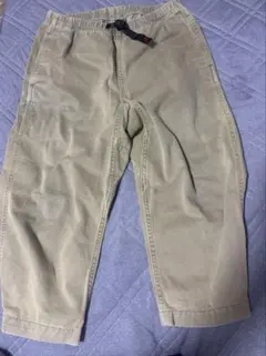 グラミチ　クロップドパンツ ストレートレッグパンツ 調整可能ウエストのサムネイル