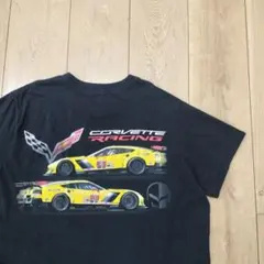 US古着Tシャツ コルベットレーシング CORVETTE RACING ブラック