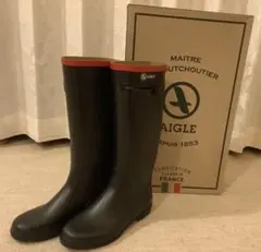 AIGLE（エーグル）シャンタベル ラバーレインブーツ　23.0