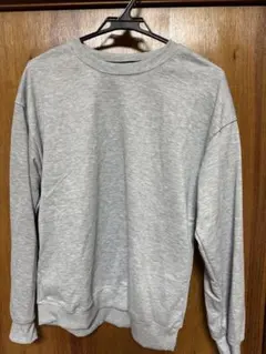 グレー クルーネック トレーナー セット