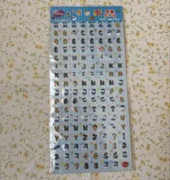 ディズニー アルファベット 数字 ステッカー