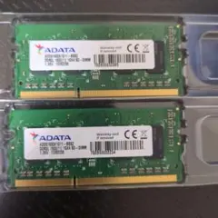 ADATA DDR3L 1600 1GB ノートPC用メモリ 2枚セット