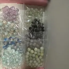 ガラスビーズ　ハンドメイド素材　まとめ売り 1️⃣