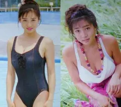 細川ふみえカレンダー1993 7枚（すべて切り離し済み）7.8月のみ無し