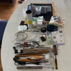 【ジャンク品】DIY工具・工作道具・資材 大量まとめ売り（バラ売り不可）のサムネイル