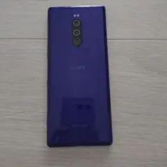 SONY Xperia 1 SO-03L パープル 本体 ジャンク品