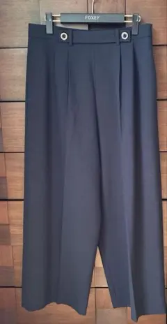 FOXEY ガウチョロングパンツ