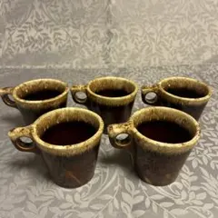 hull pottery ビンテージマグカップ　5個セット