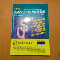 実力判定英文法ファイナル問題集 標準編　全解説