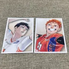 古森元也 思い出スナップフォトカード 新品】 ハイキュー 思い出スナップフォトカード 4枚セット 古森