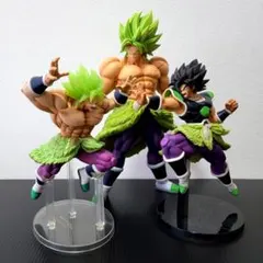 ドラゴンボール 一番くじ プライズ 新ブロリー フィギュア 3体まとめてのサムネイル