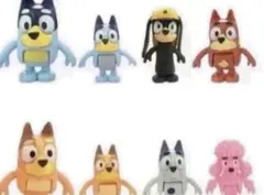 Bluey ミニフィギュア 8体セット まとめ売り