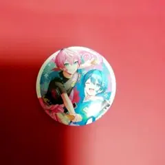 けちゃ ちぐさくん BIG缶バッジ AMPTAK×COLORS