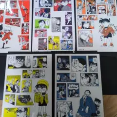 名探偵コナン シール くじ 5種セット 躍動 睡眠 失態 音楽 秘密