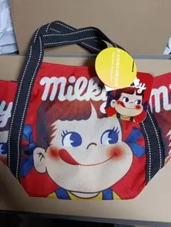 ペコちゃん ミニトートバッグ タグ付き 使用品 不二家のサムネイル