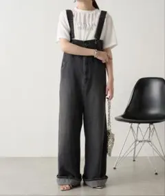 COLLAGE GALLARDAGALANTE デニムサロペット オーバーオール