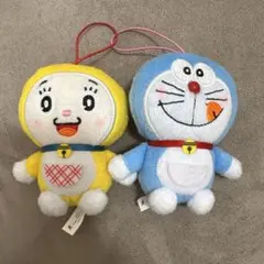 ドラえもん・ドラミちゃん ぬいぐるみキーホルダー