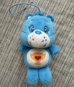 ケアベア キーホルダー 青