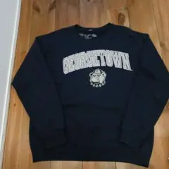 US古着☆スウェットトレーナー☆カレッジロゴ☆ブルドック