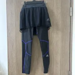 【美品】adidas climalite レギンスとスカートセット