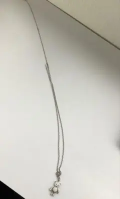 ●スワロフスキー　テディベア　ネックレス●