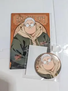 サカモトデイズ　まるくじ　坂本　缶バッジ　ブロマイド