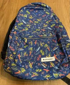 【美品】 子供用 リュック バッグ キッズ サーフィン柄 CONVERSE