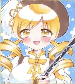 原画 手描きイラスト 魔法少女まどか☆マギカ まどマギ 巴マミ